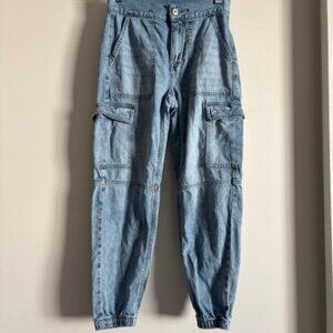 American Eagle cargo jogger jeans